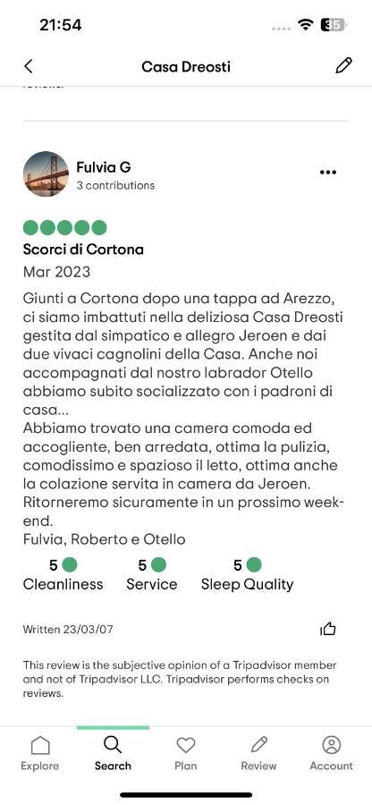 Bed & Breakfast Casa Dreosti Cortona